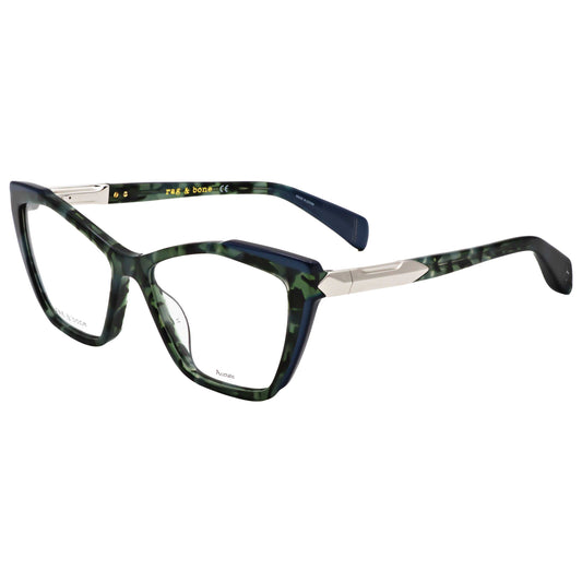 Front view of Rag & Bone Women's Opticals RNB3038-G-YIB-54