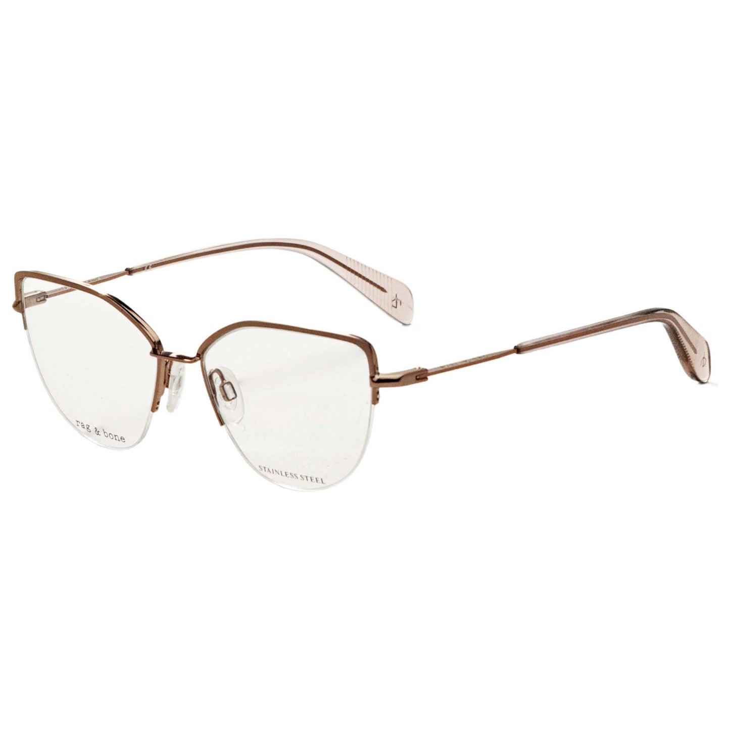 Front view of Rag & Bone Women's Opticals RNB3042-G-AU2-53