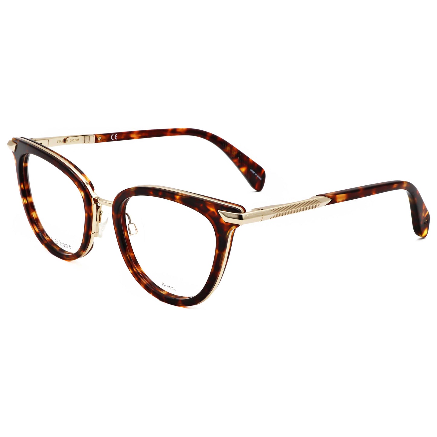 Front view of Rag & Bone Women's Opticals RNB3051-G-086-51