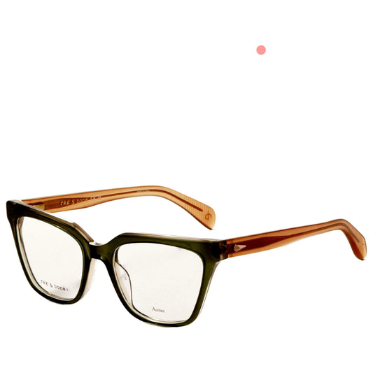 Front view of Rag & Bone Women's Opticals RNB3057-1ED-53
