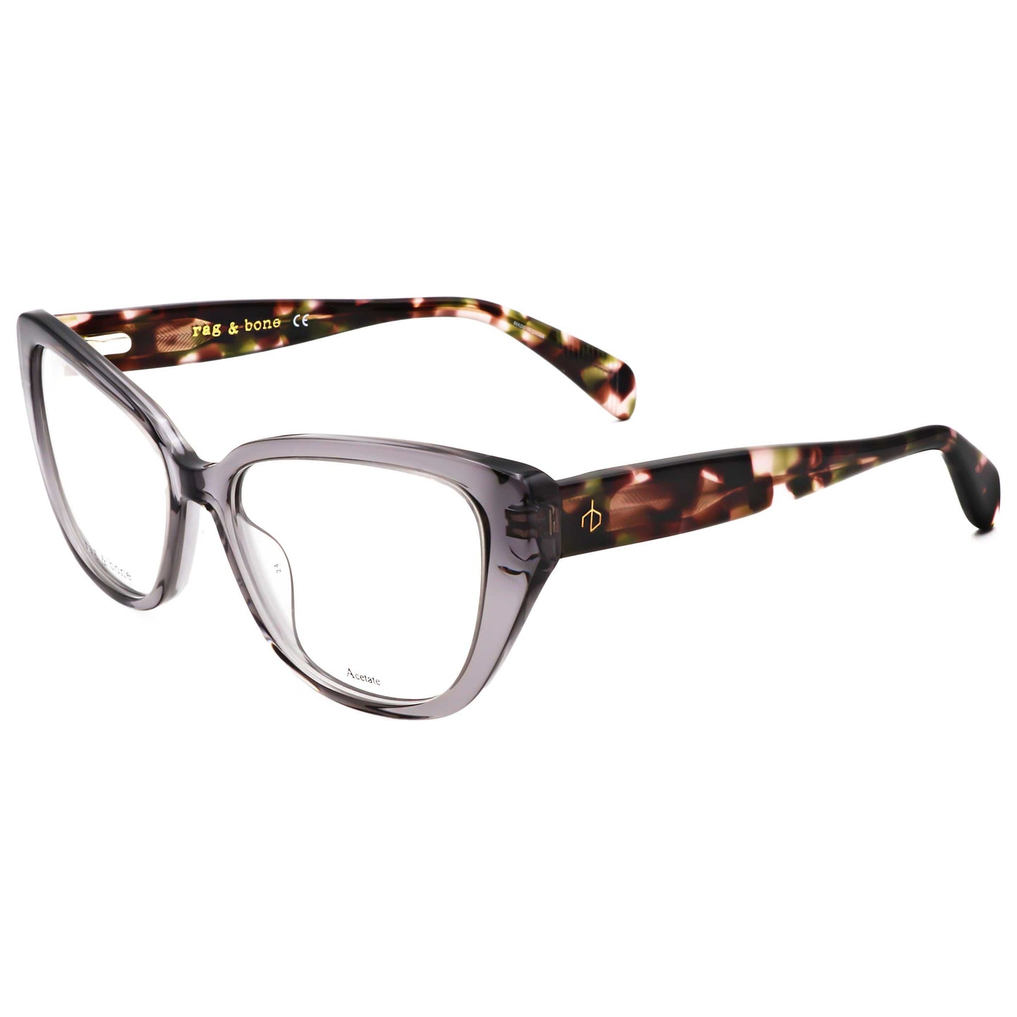 Front view of Rag & Bone Women's Opticals RNB3061-KB7-54