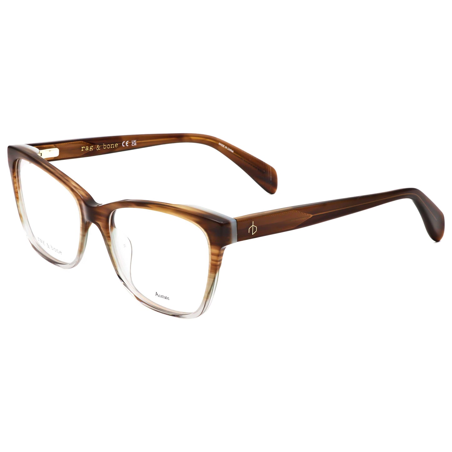 Front view of Rag & Bone Women's Opticals RNB3066-UCN-54
