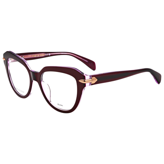 Front view of Rag & Bone Women's Opticals RNB3073-LHF-50