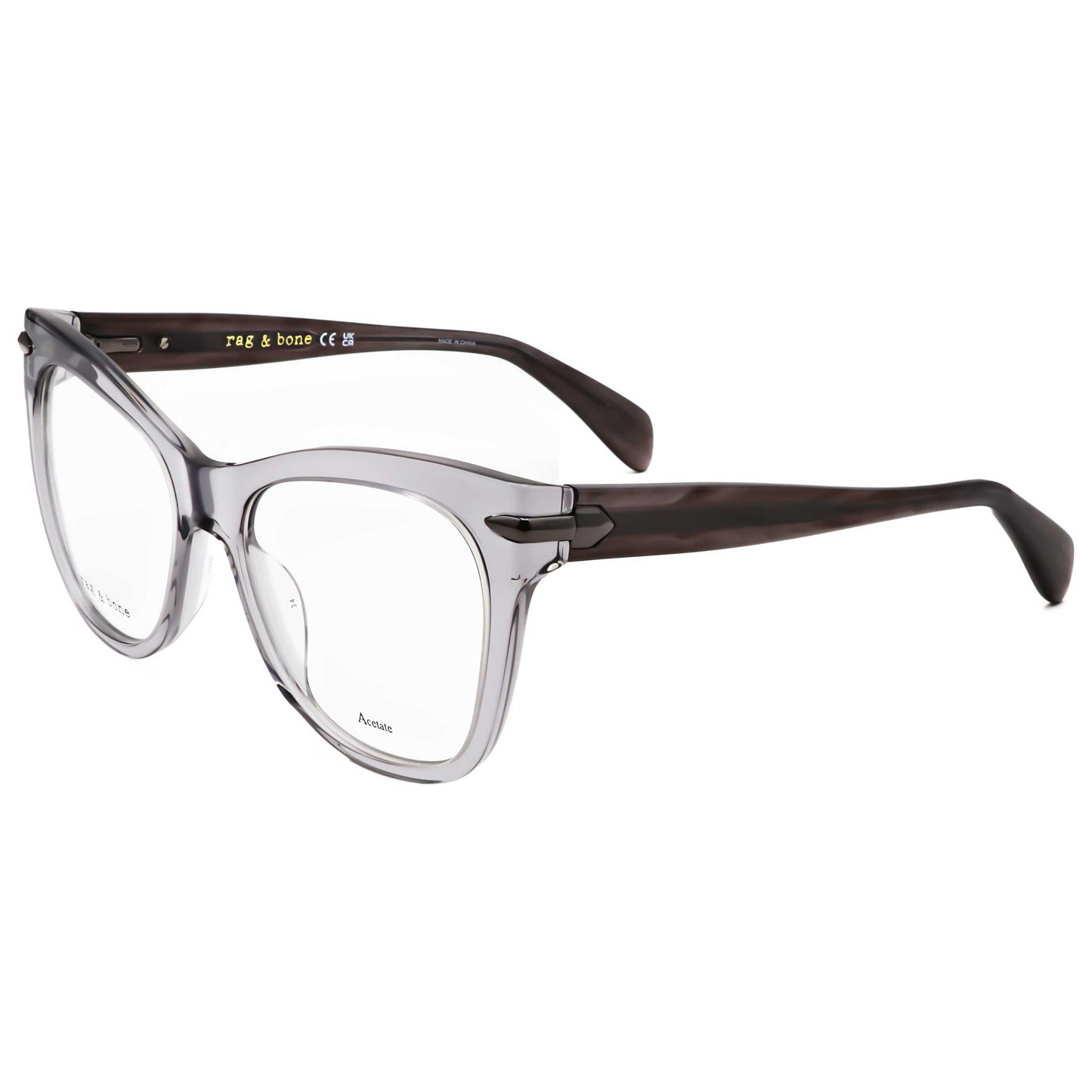 Front view of Rag & Bone Women's Opticals RNB3074-KB7-53