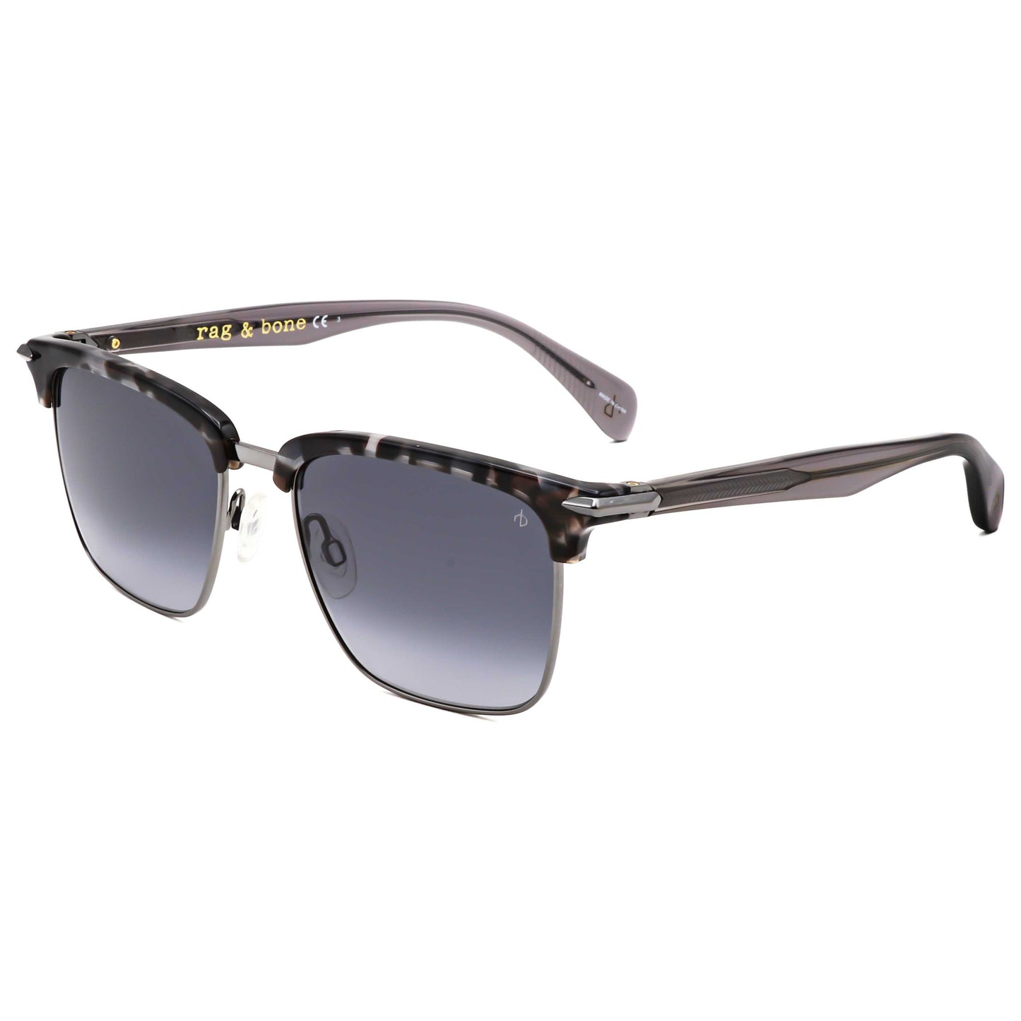 Front view of Rag & Bone Men's Sunglasses RNB5034-G-S-YV4-54