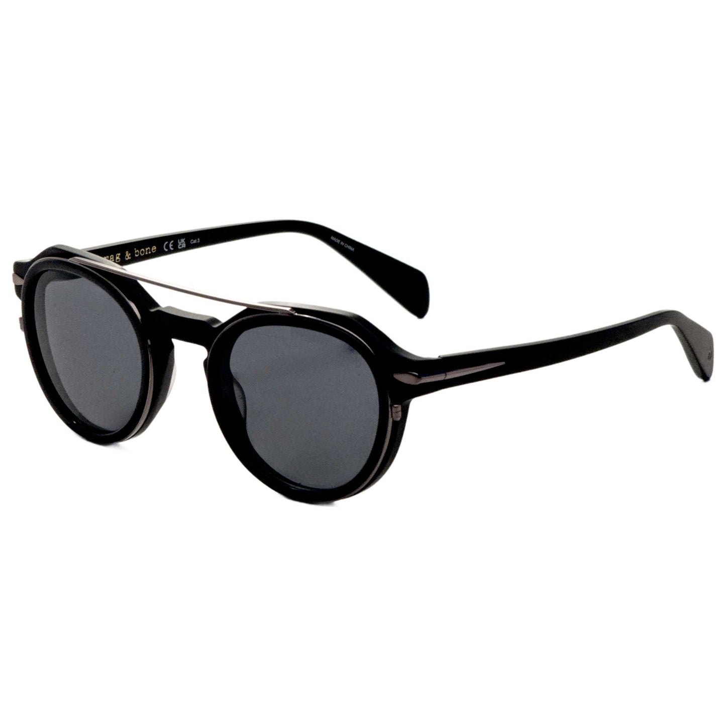 Front view of Rag & Bone Men's Sunglasses RNB6006-S-807-51