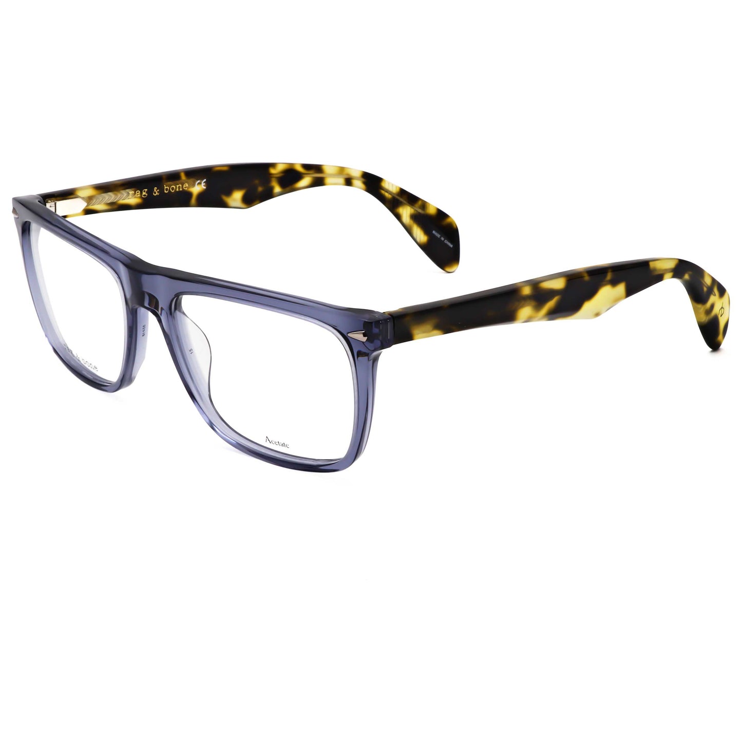 Front view of Rag & Bone Men's Opticals RNB7001-PJP-55