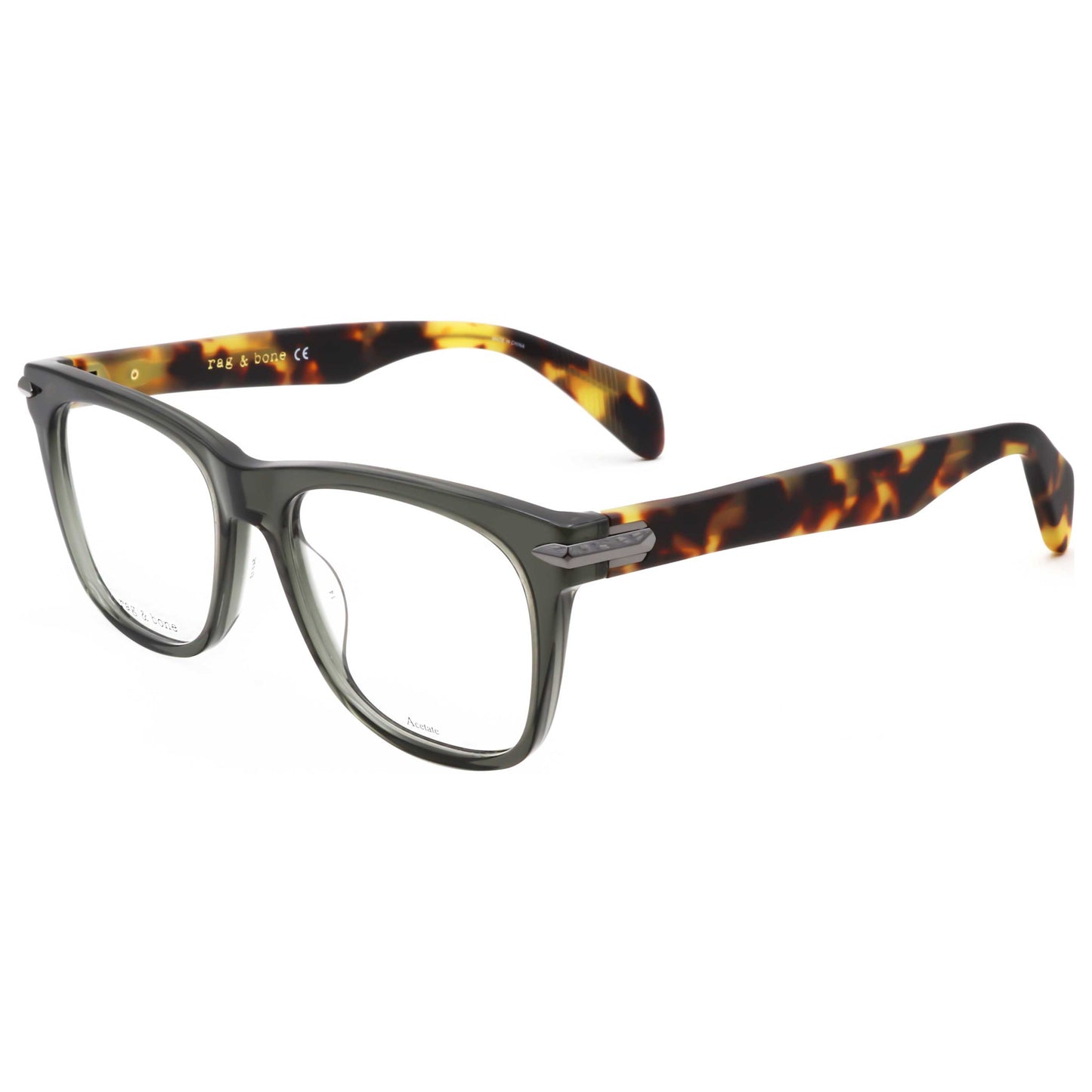 Front view of Rag & Bone Men's Opticals RNB7004-T6V-54