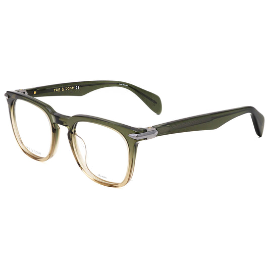 Front view of Rag & Bone Men's Opticals RNB7008-1ED-49