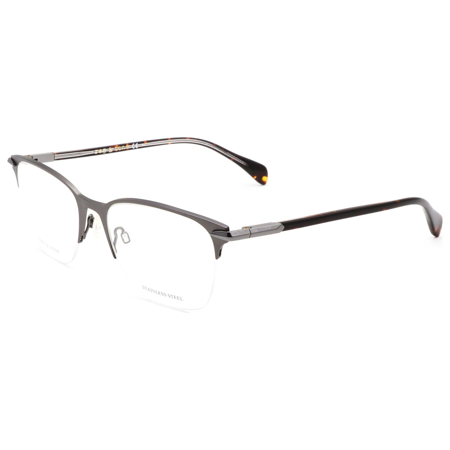 Front view of Rag & Bone Men's Opticals RNB7029-R80-55