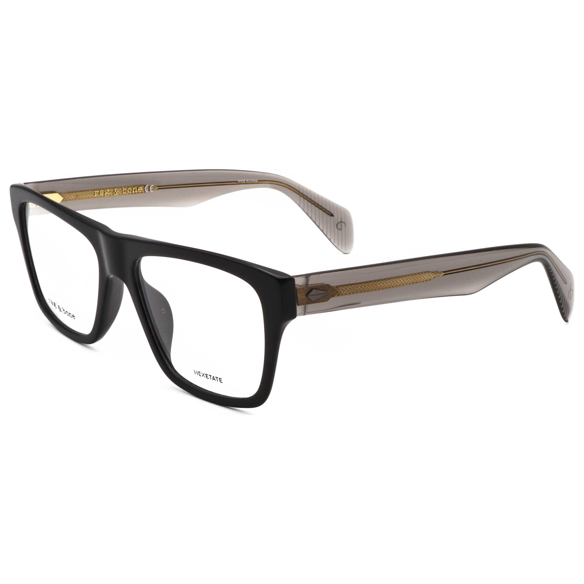 Front view of Rag & Bone Men's Opticals RNB7036-08A-54