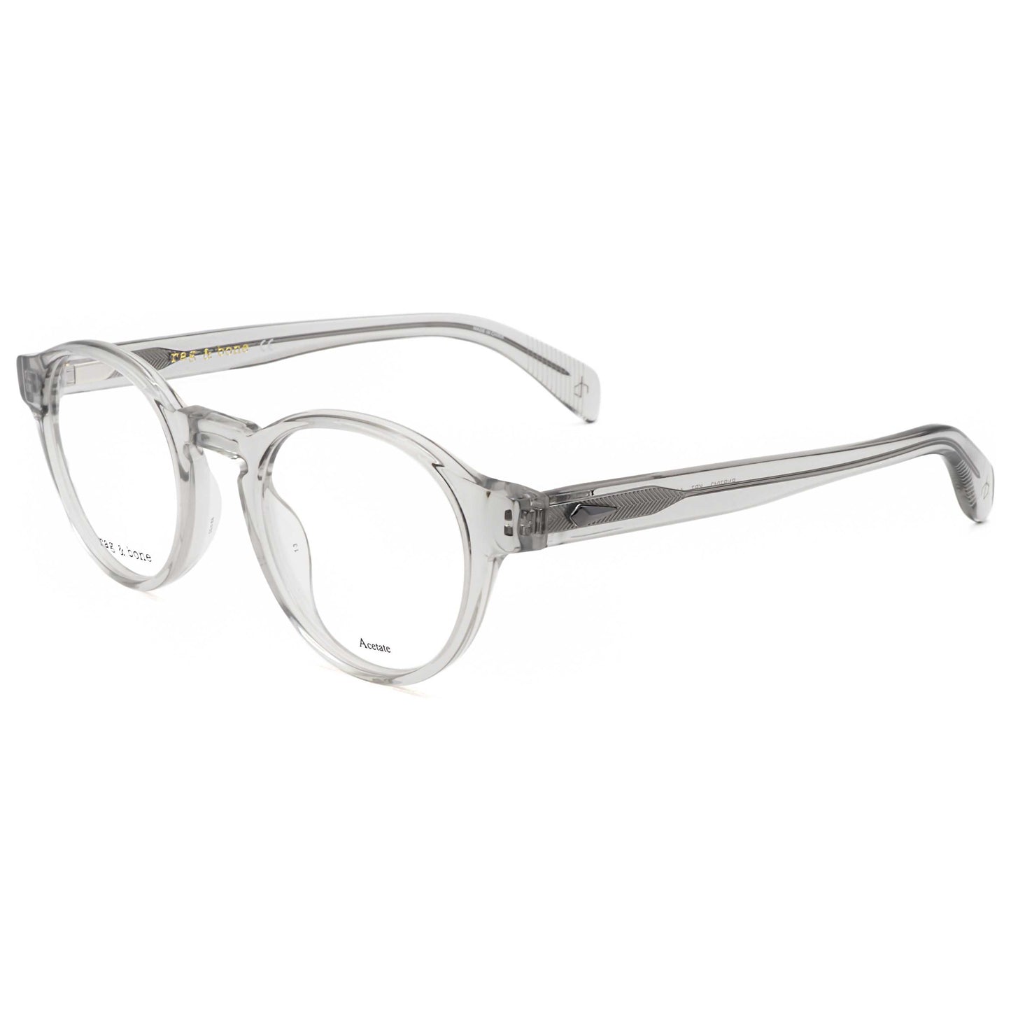 Front view of Rag & Bone Men's Opticals RNB7042-KB7-48