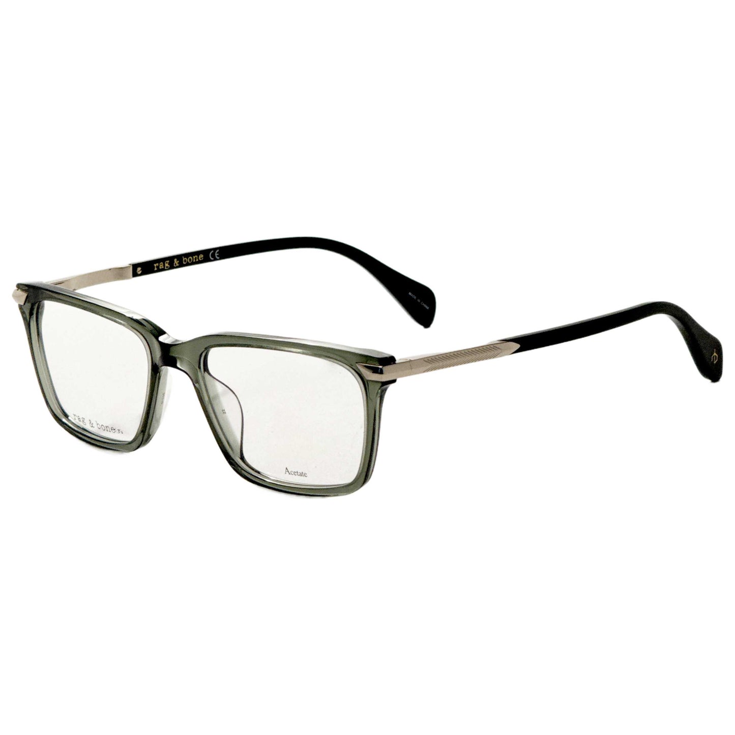 Front view of Rag & Bone Men's Opticals RNB7043-1ED-54