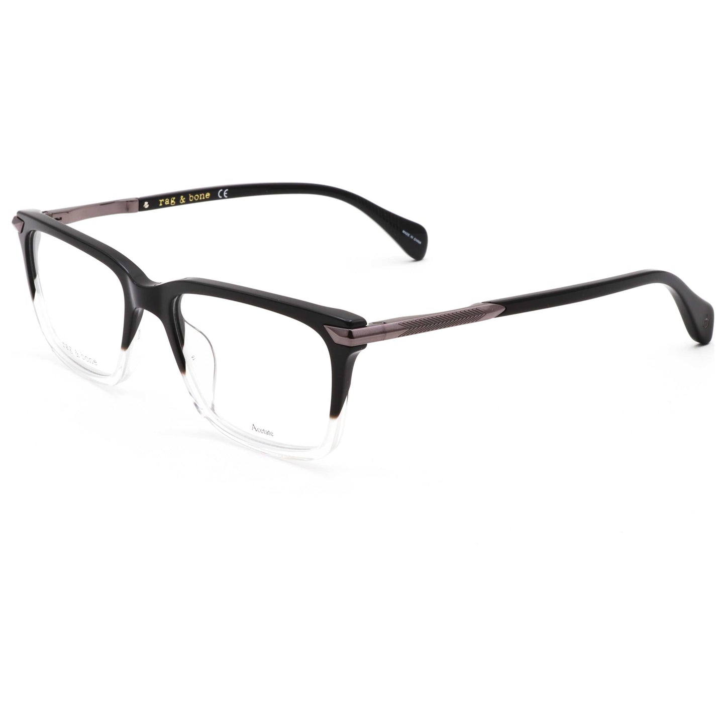 Front view of Rag & Bone Men's Opticals RNB7043-807-54