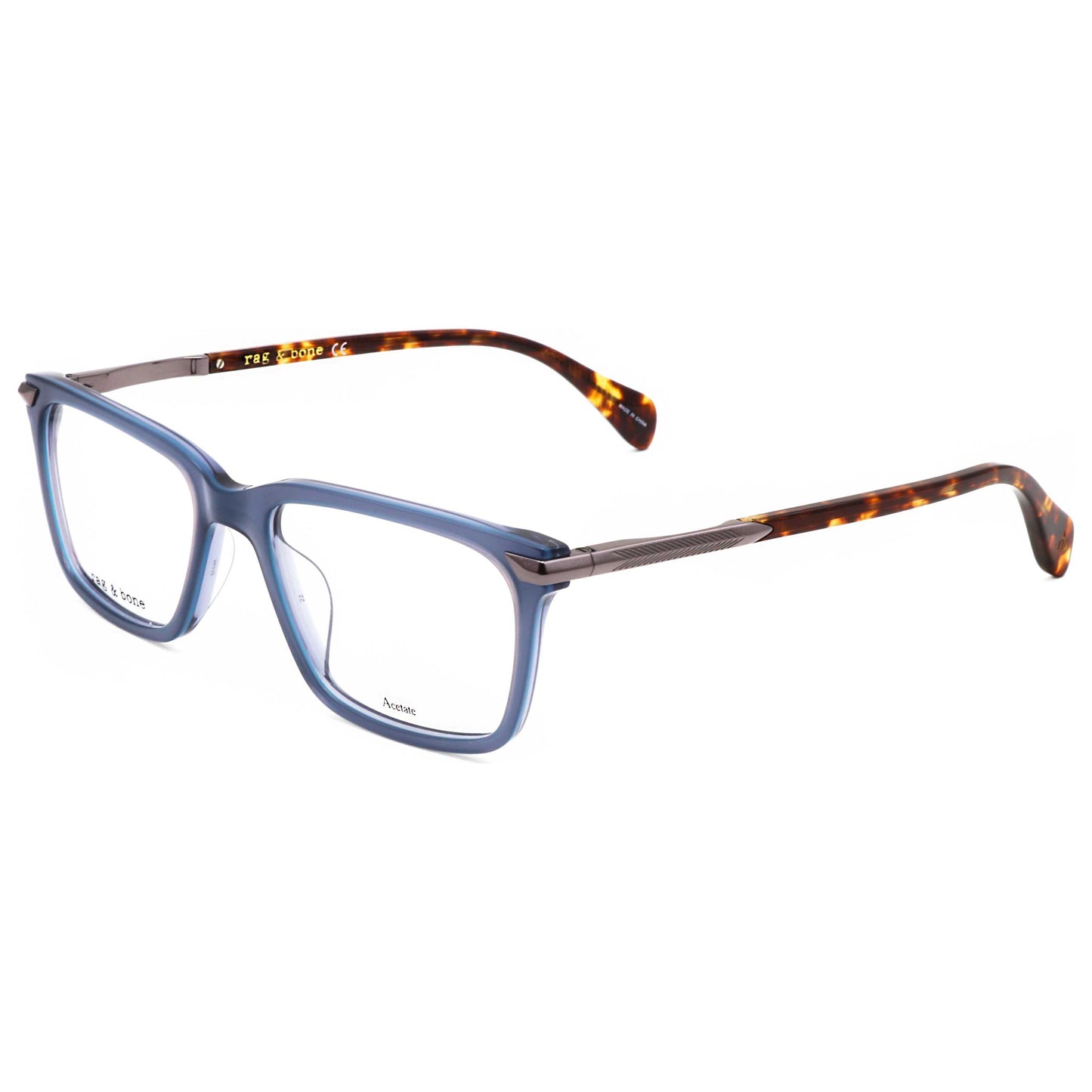 Front view of Rag & Bone Men's Opticals RNB7043-PJP-54