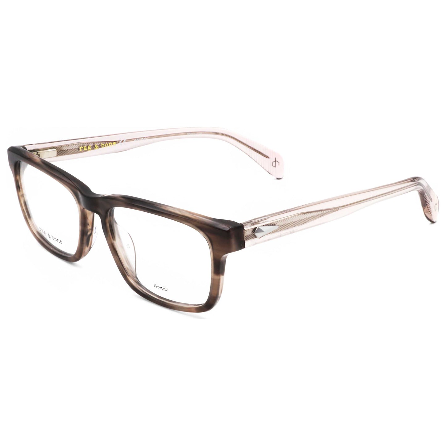Front view of Rag & Bone Men's Opticals RNB7045-HR3-54