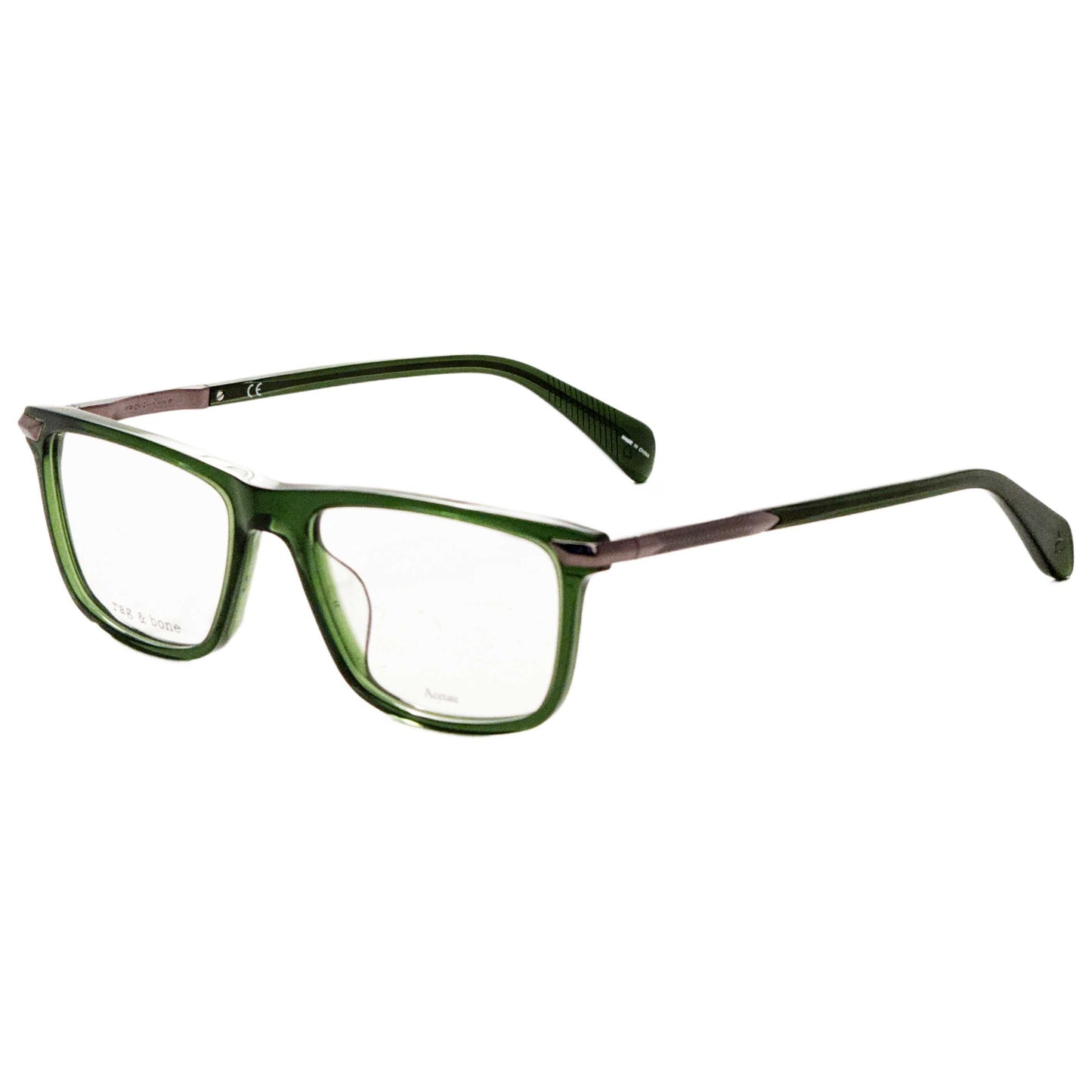 Front view of Rag & Bone Men's Opticals RNB7047-1ED-53