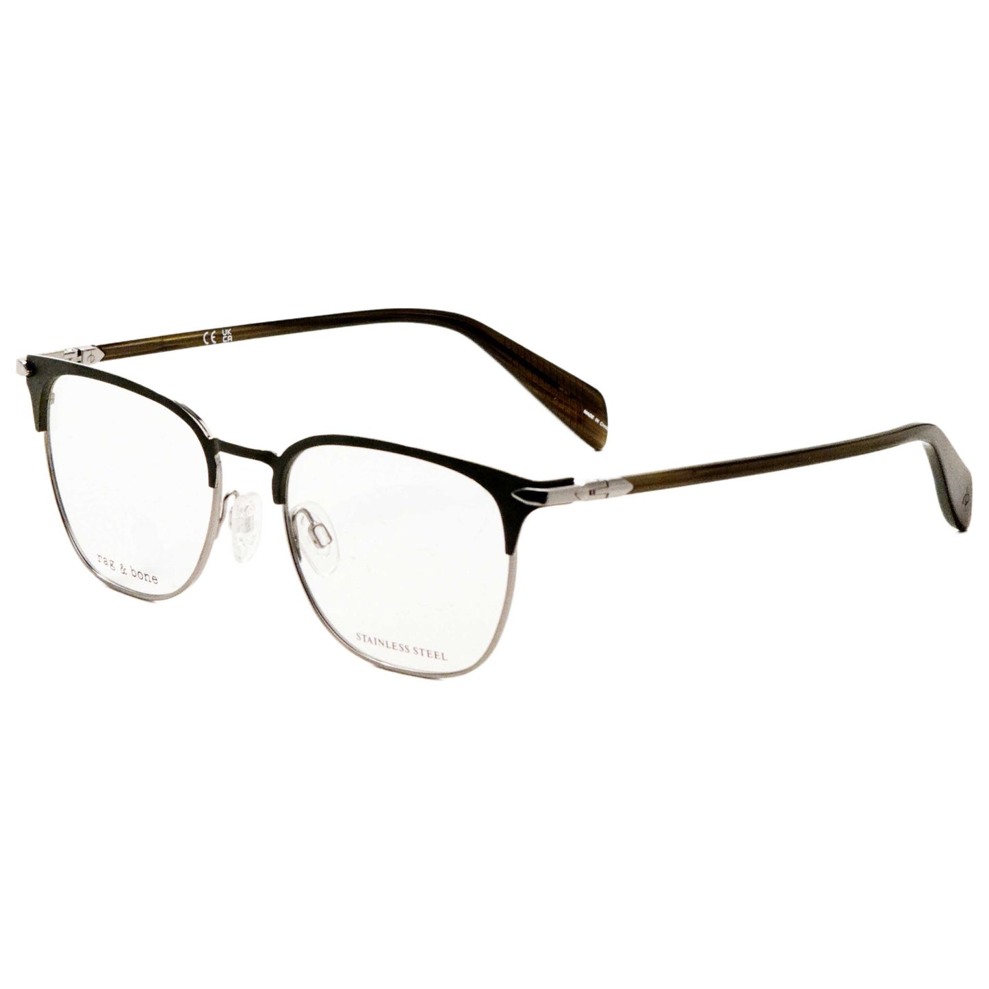 Front view of Rag & Bone Men's Opticals RNB7057-G-SIF-53