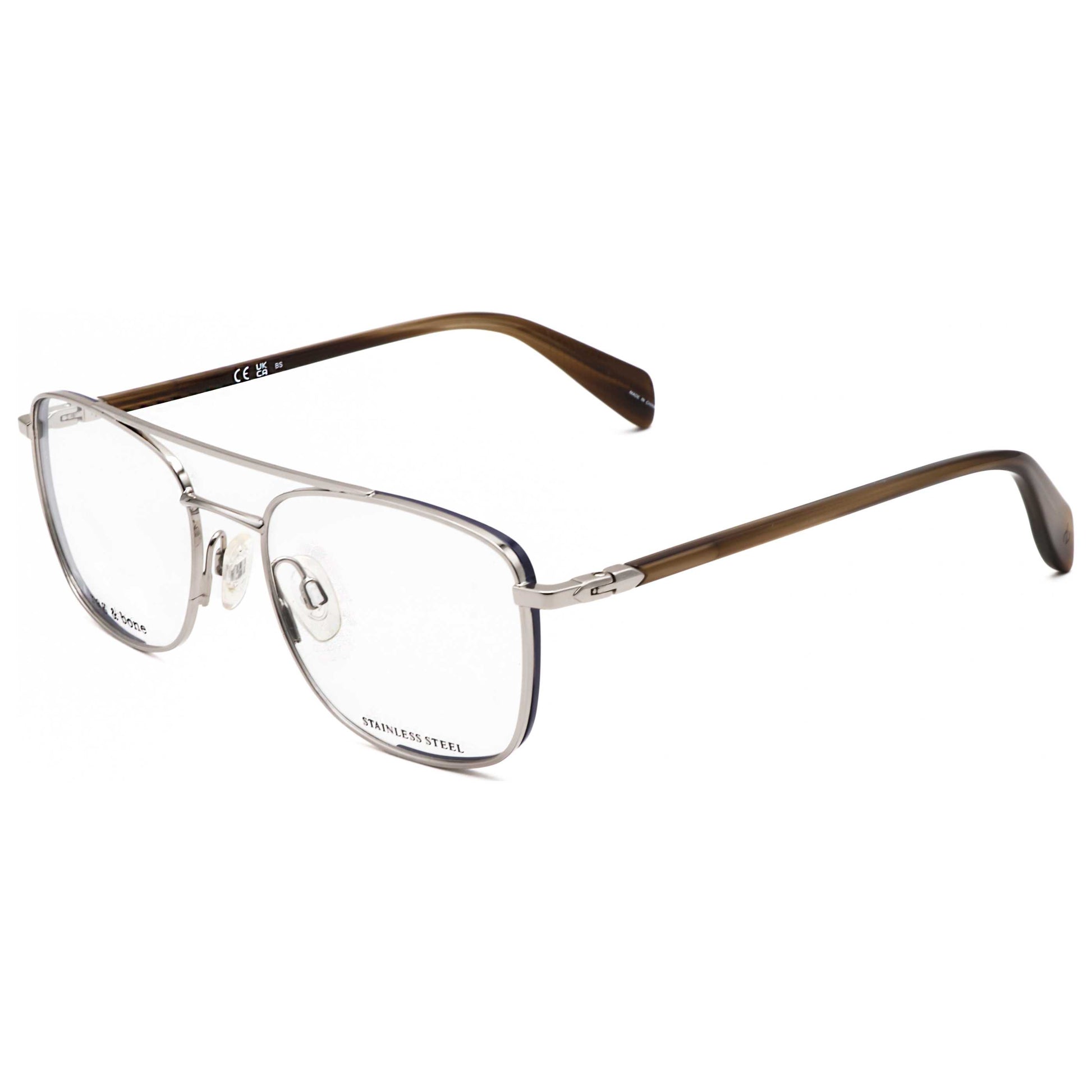 Front view of Rag & Bone Men's Opticals RNB7058-G-6LB-54