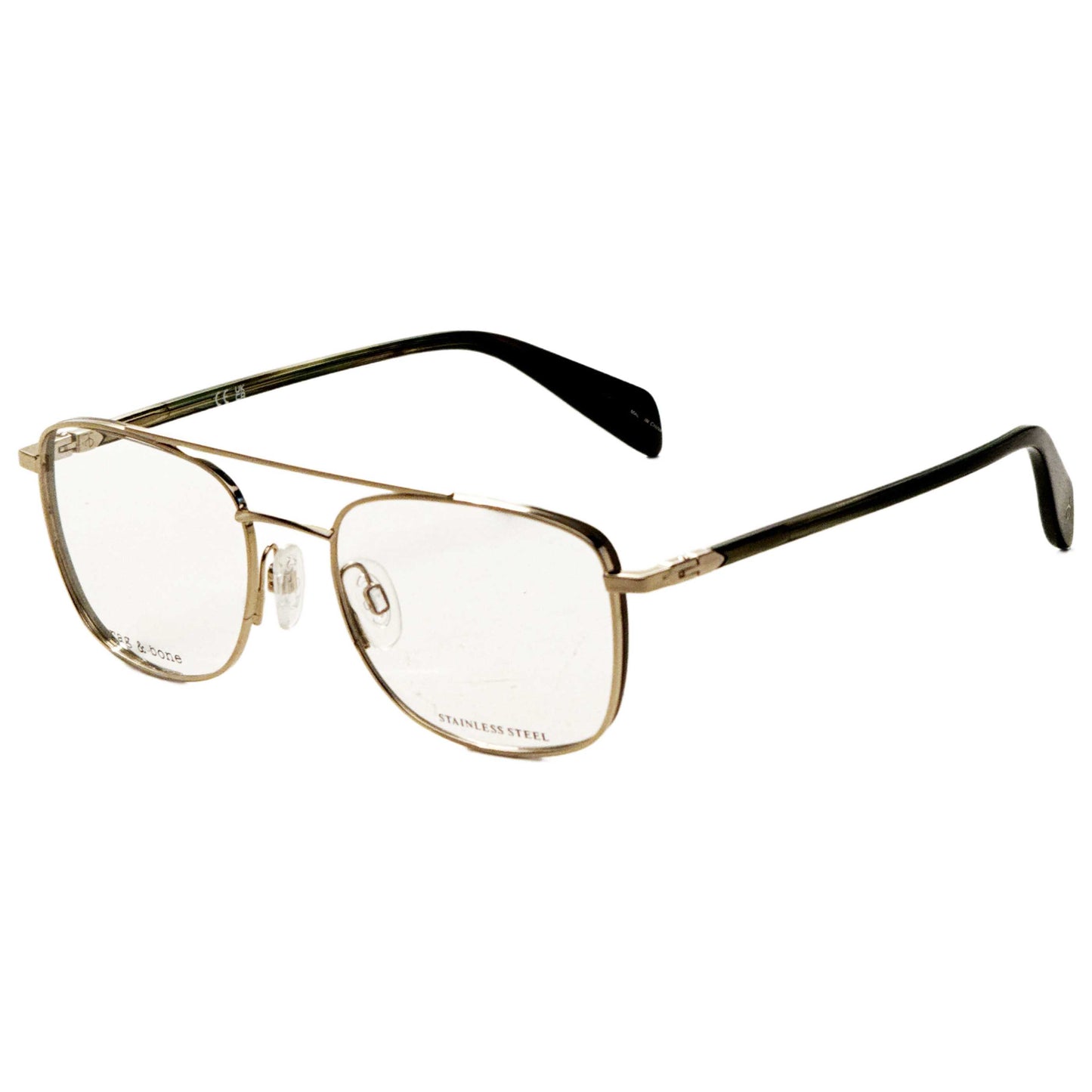 Front view of Rag & Bone Men's Opticals RNB7058-G-PEF-54