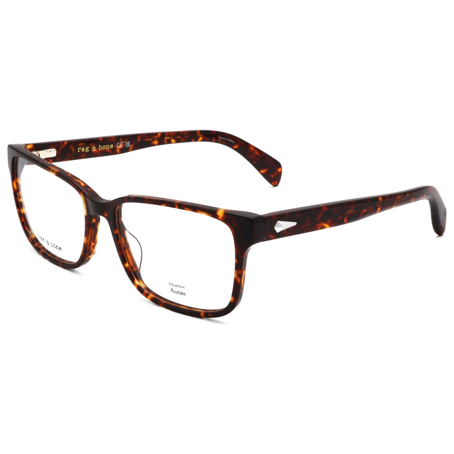Front view of Rag & Bone Men's Opticals RNB7059-G-086-58
