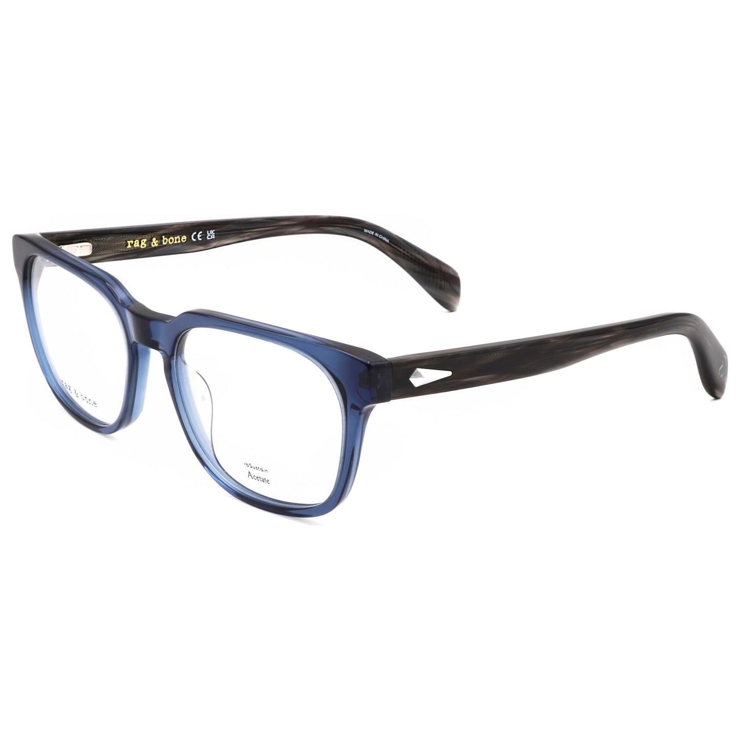 Front view of Rag & Bone Men's Opticals RNB7060-G-PJP-55