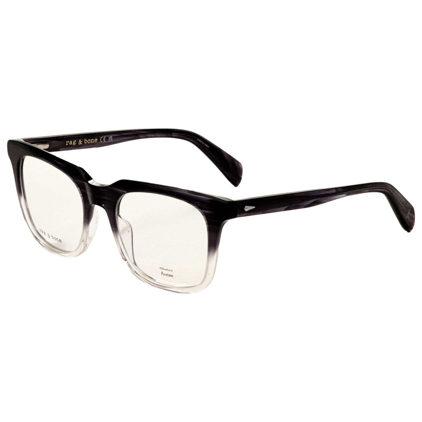 Front view of Rag & Bone Men's Opticals RNB7064-G-2W8-55