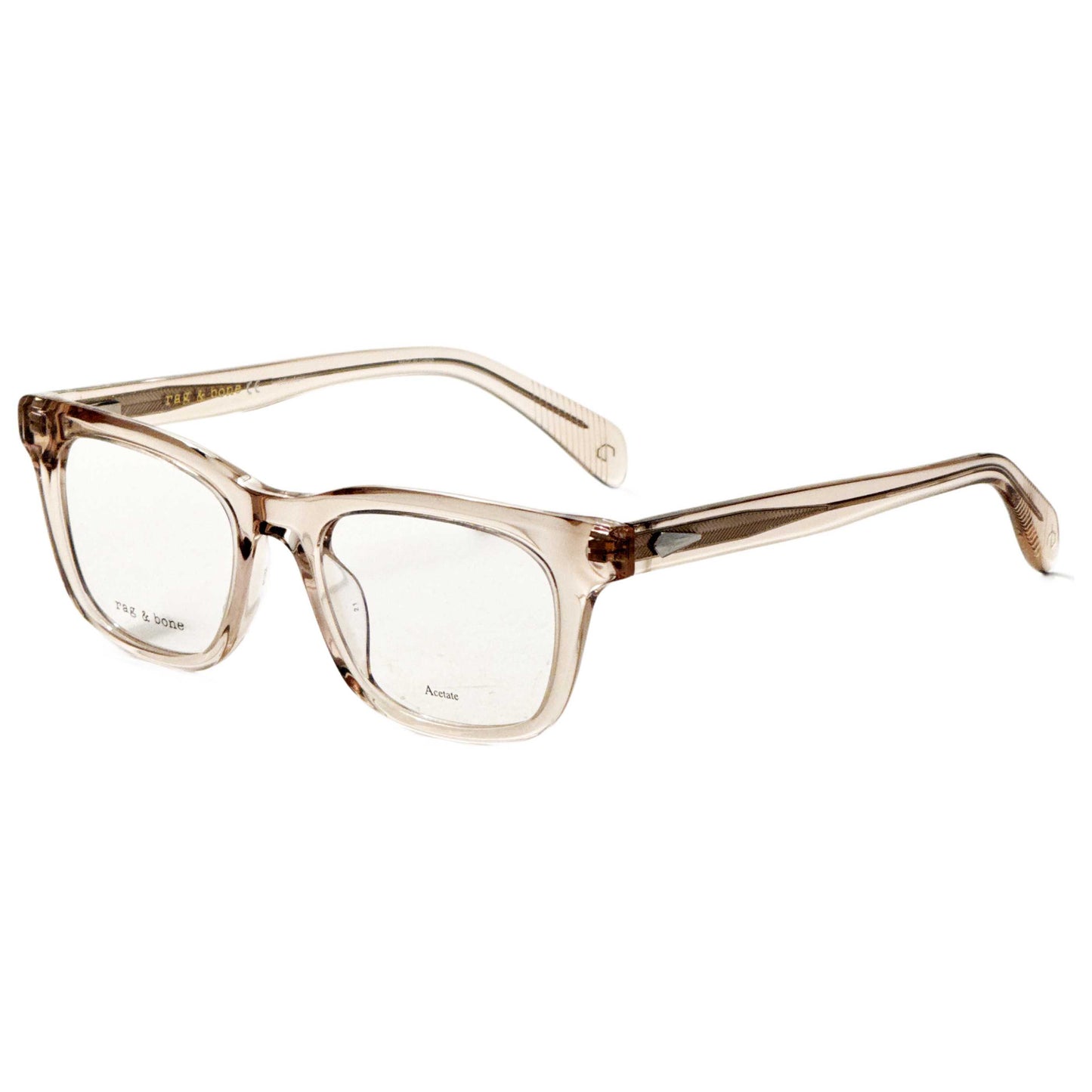 Front view of Rag & Bone Men's Opticals RNB8002-G-10A-52