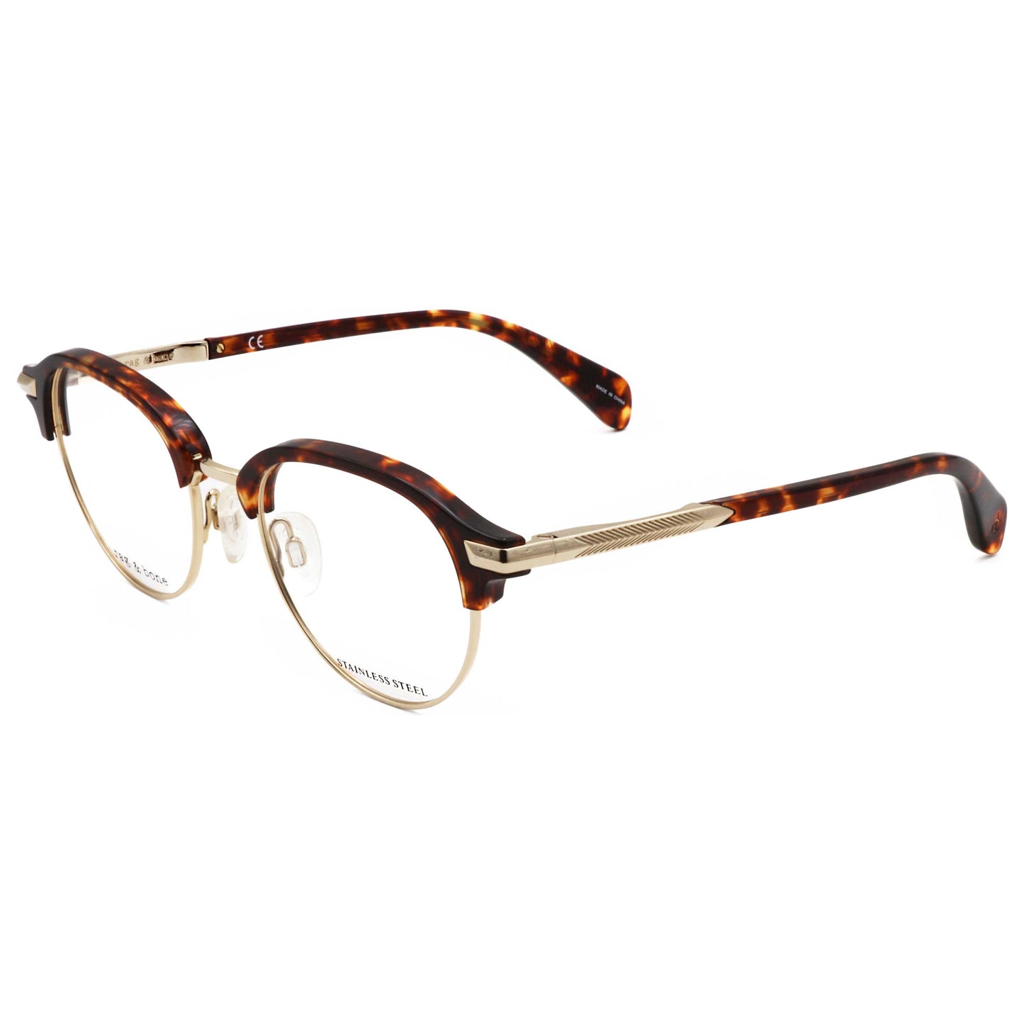 Front view of Rag & Bone Men's Opticals RNB8004-086-48