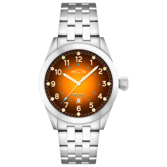Front view of Recta Cavalier Men's Quartz Watch RT-3005-55