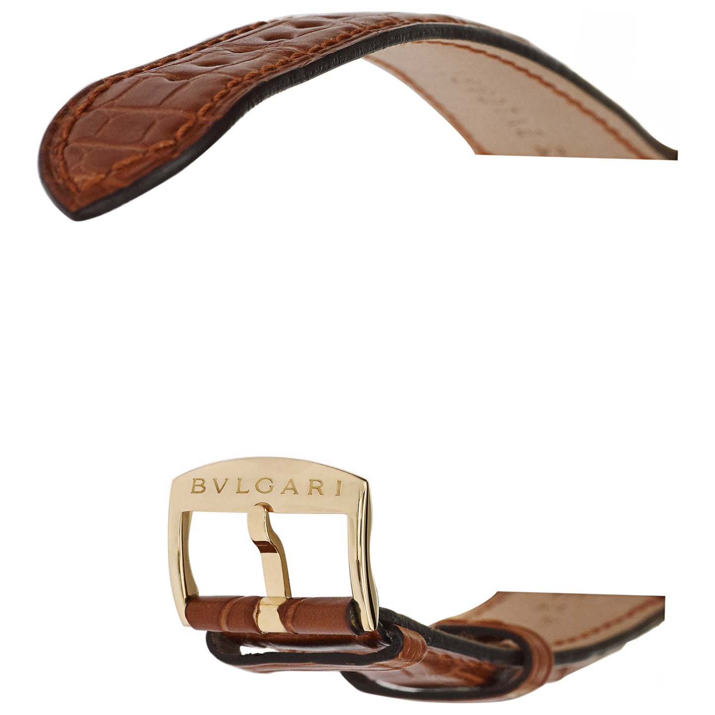 Bulgari Rettangolo Men's Swiss Quartz (Battery-Powered) Watch RTC49C6LGLD - Image #7