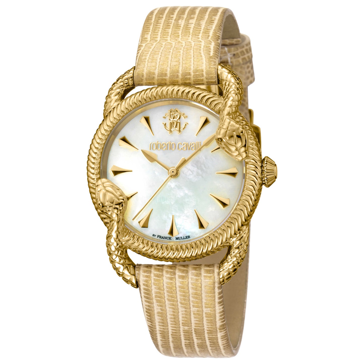 Front view of Roberto Cavalli Classic Women's Quartz Watch RV1L072L0026