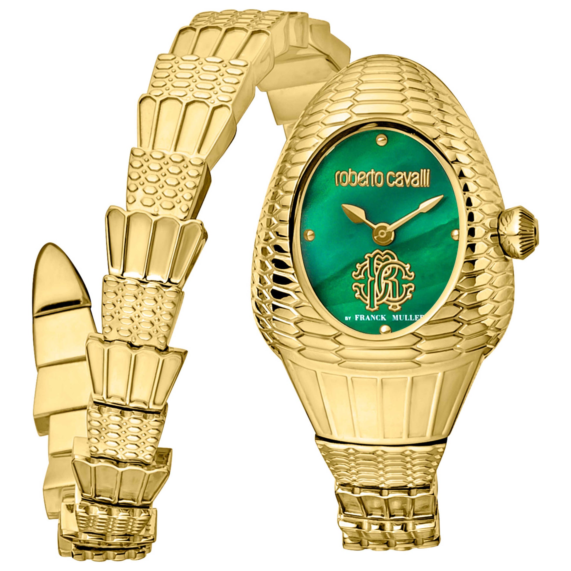 Front view of Roberto Cavalli by Franck Muller Women's Quartz Watch RV1L149M0031