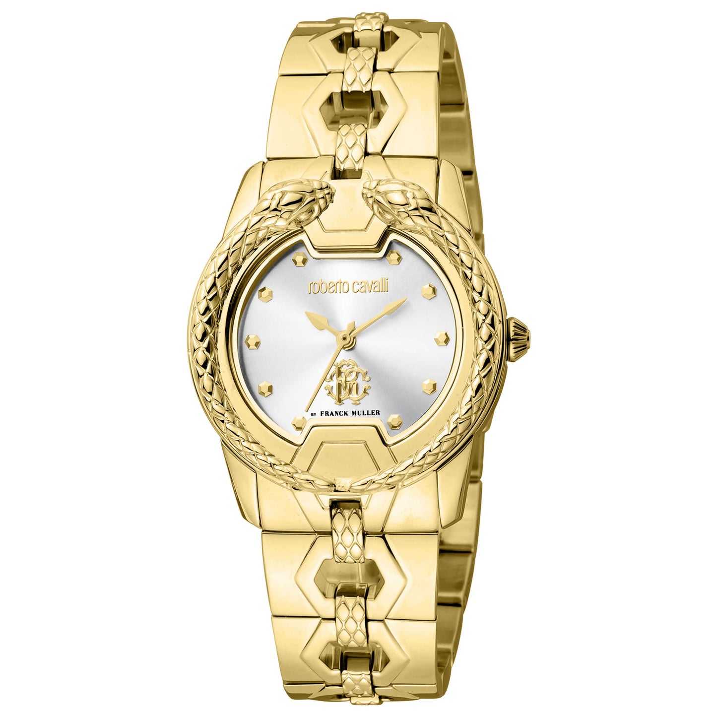 Front view of Roberto Cavalli by Franck Muller Women's Quartz Watch RV1L168M0021