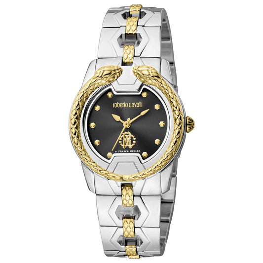 Front view of Roberto Cavalli by Franck Muller Women's Quartz Watch RV1L168M0061