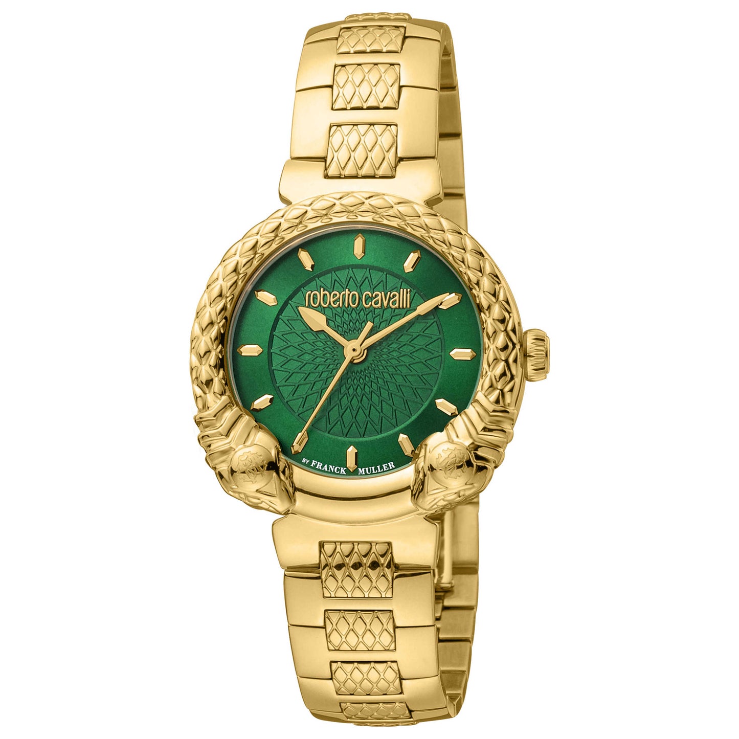 Front view of Roberto Cavalli by Franck Muller Women's Quartz Watch RV1L190M0051