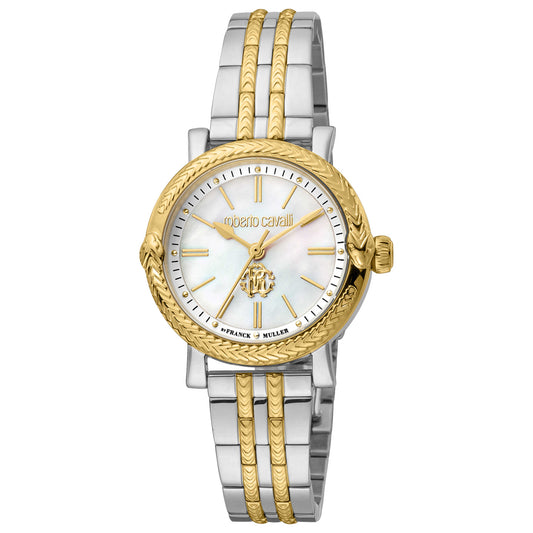Front view of Roberto Cavalli by Franck Muller Women's Quartz Watch RV1L193M0081
