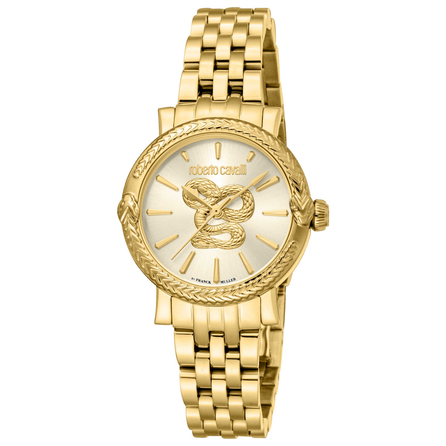 Front view of Roberto Cavalli by Franck Muller Women's Quartz Watch RV1L231M0021