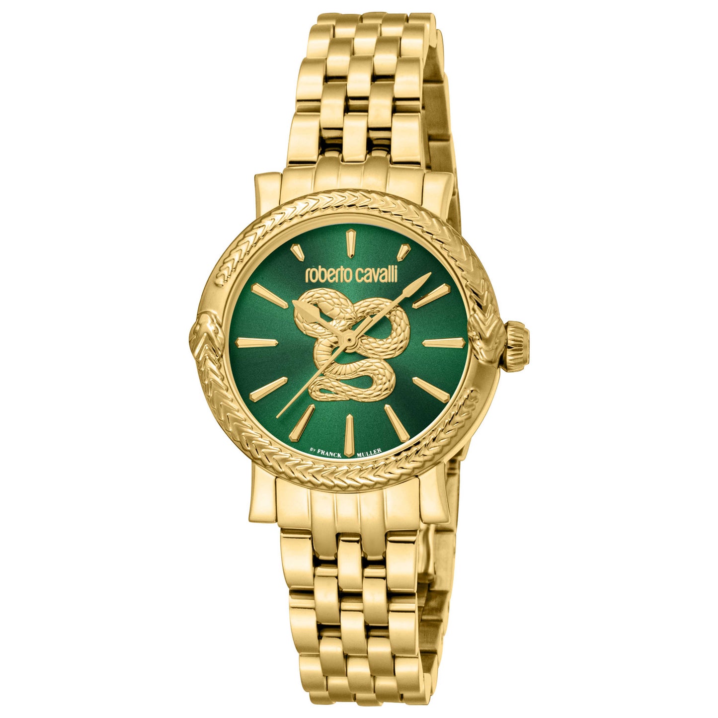 Front view of Roberto Cavalli by Franck Muller Women's Quartz Watch RV1L231M0031