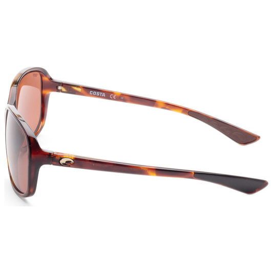 Left view of Costa del Mar Riverton Unisex Sunglasses RVT10OCP