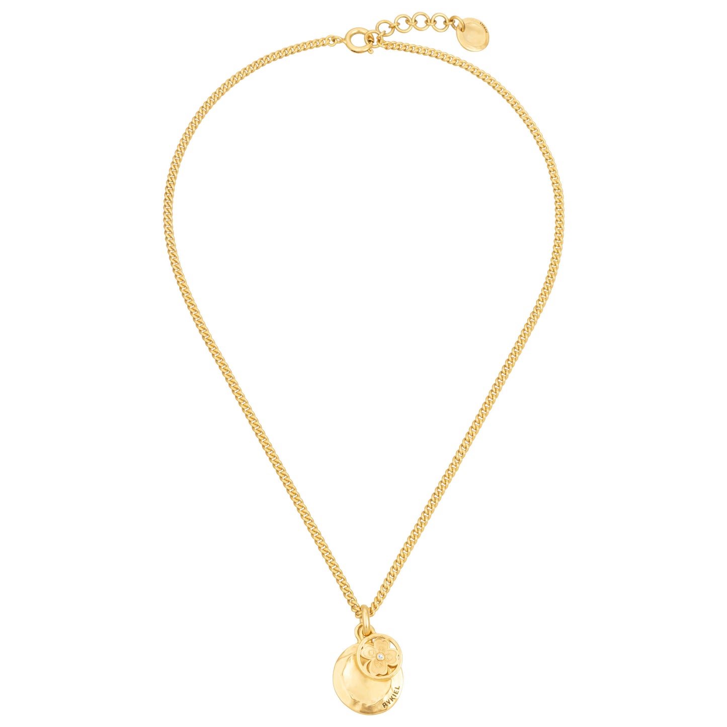 Front view of Sonia Rykiel Medaille Women's Necklace RYJ4106