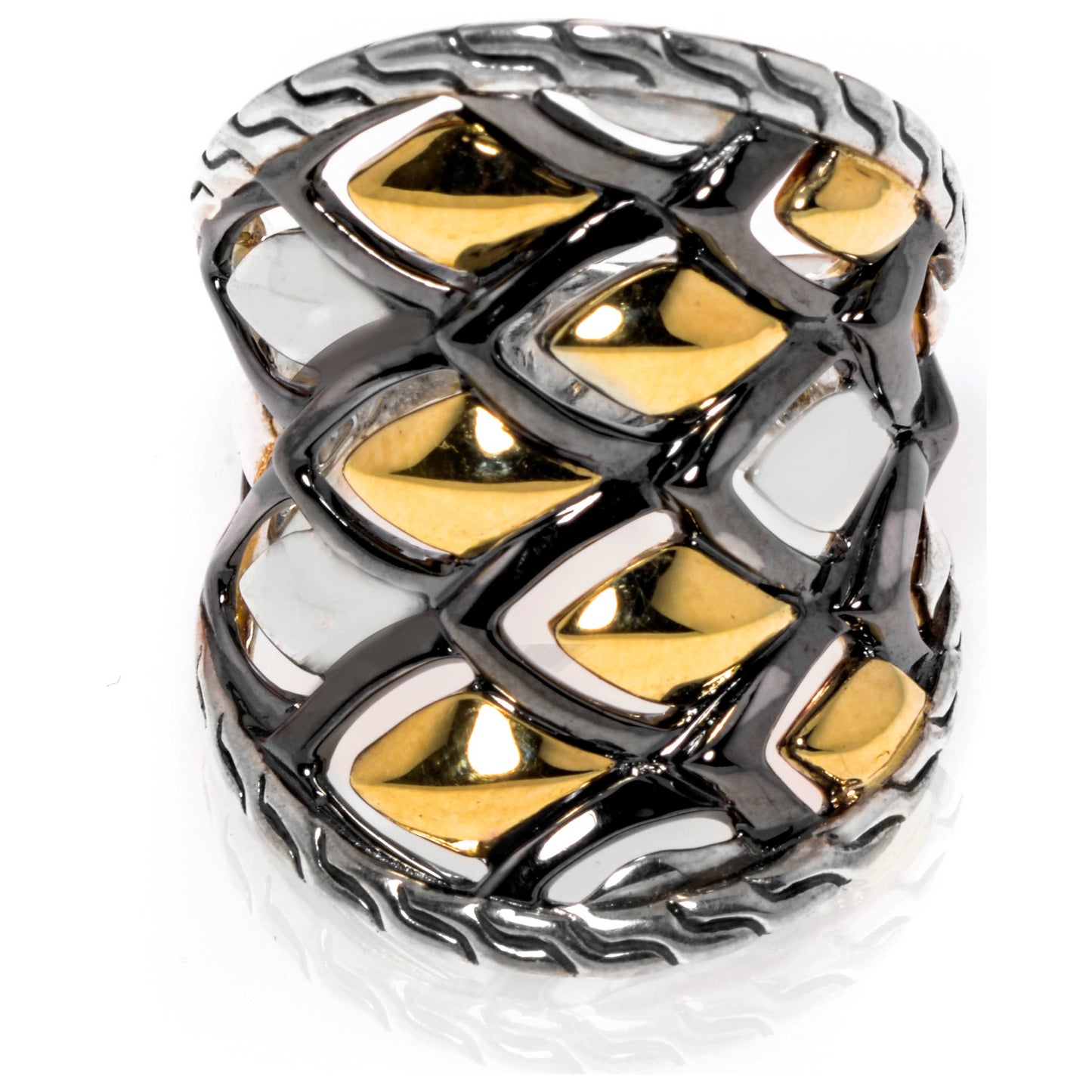 Front view of John Hardy Elegant Women's Ring RZ60168X7