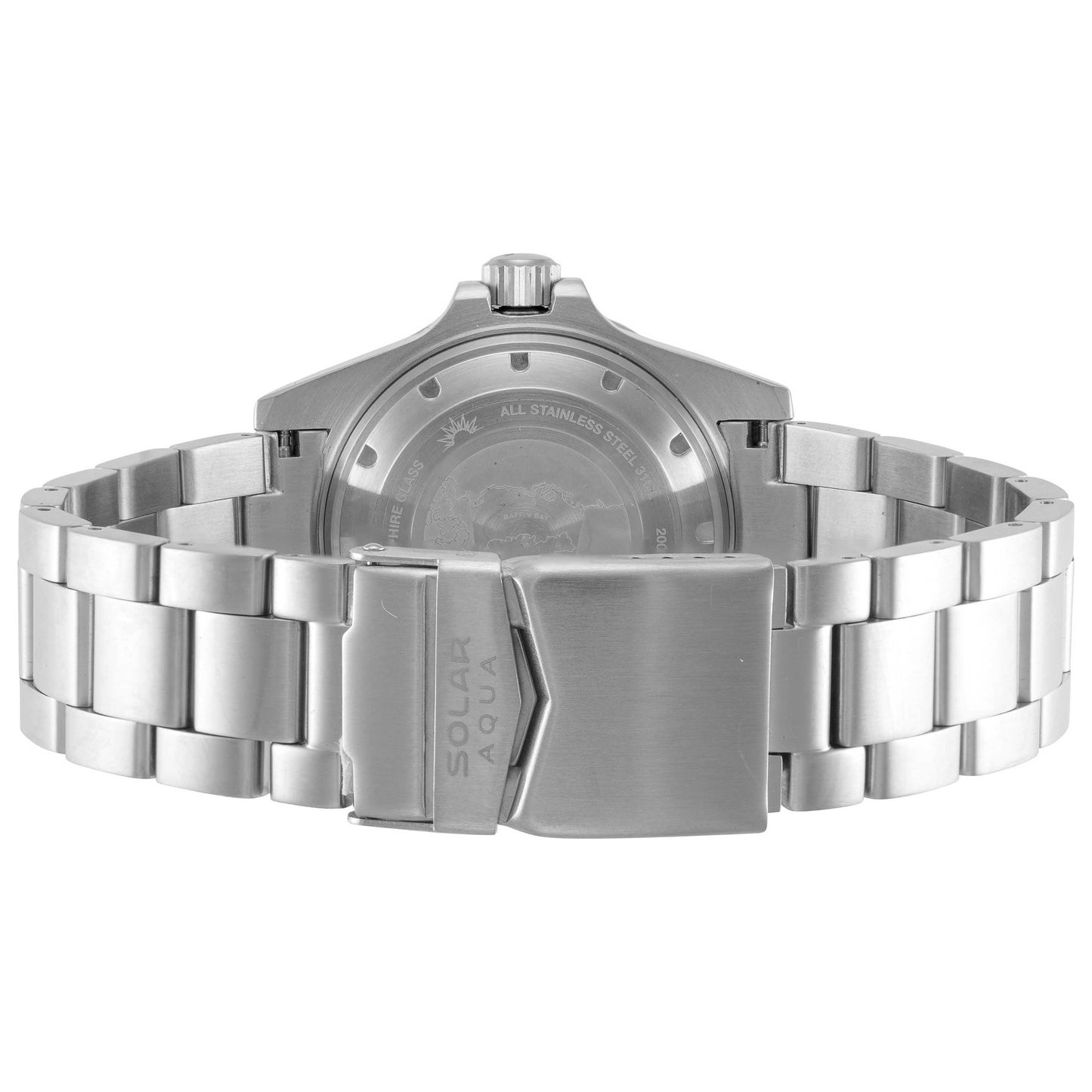 Back view of Solar Aqua Deep Bay Men's Automatic Watch SA0030.0024-1