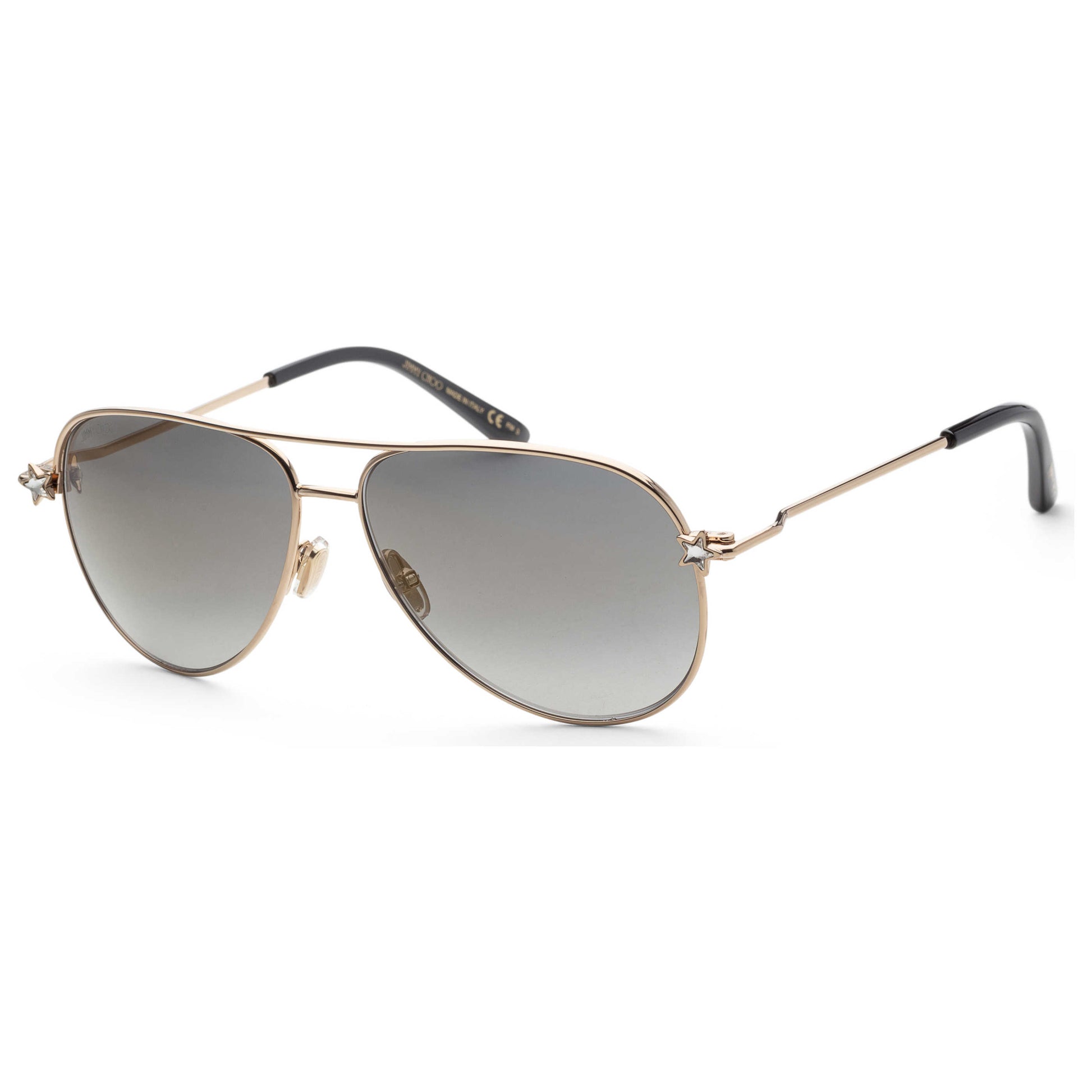 Front view of Jimmy Choo Sansa Women's Sunglasses SANSAS-0J5G-FQ