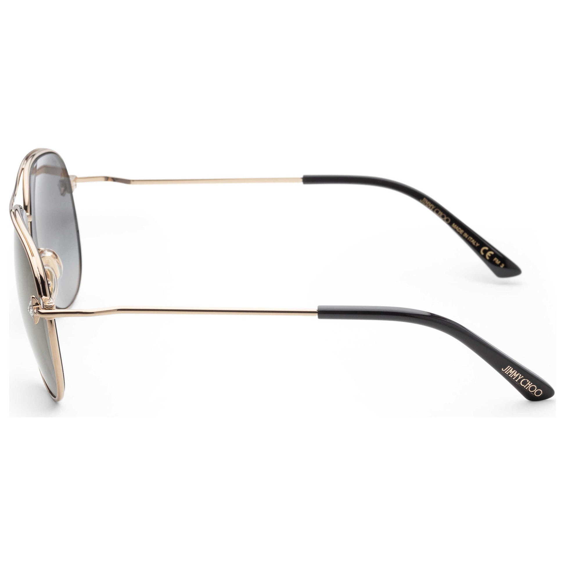 Left view of Jimmy Choo Sansa Women's Sunglasses SANSAS-0J5G-FQ