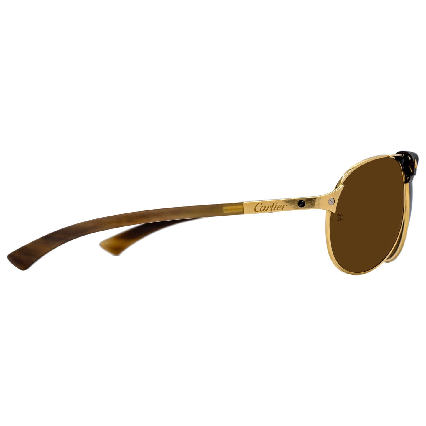 Cartier Fashion Men's Sunglasses SANTOS-DUMONT-ESW00006-61 - Image #3
