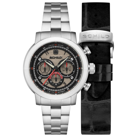 Front view of Schild Heinrich Men's Quartz Watch SC-1005-11