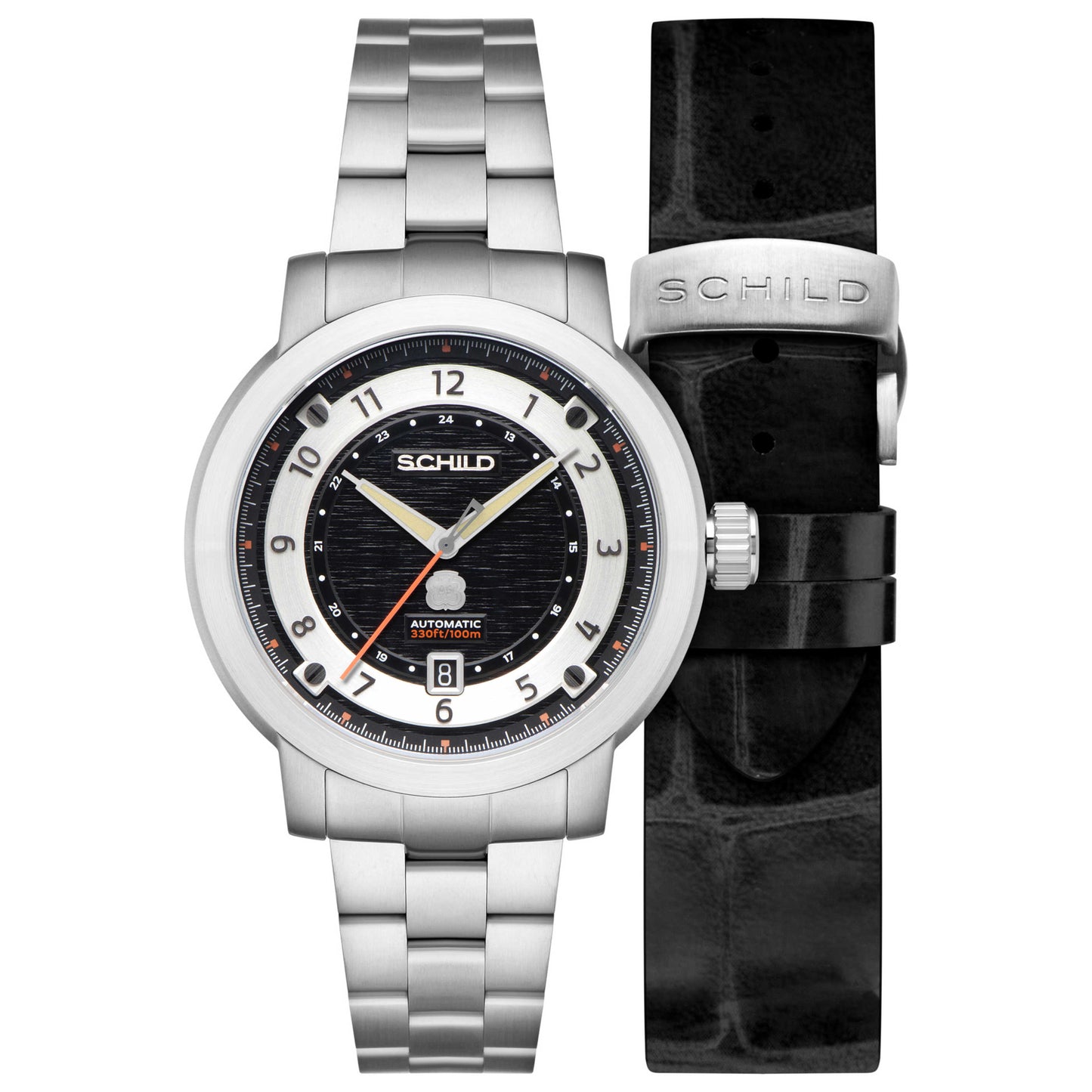 Front view of Schild Heinrich Men's Automatic Watch SC-1014-11