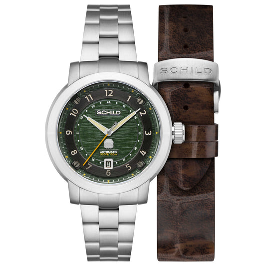 Front view of Schild Heinrich Men's Automatic Watch SC-1014-33