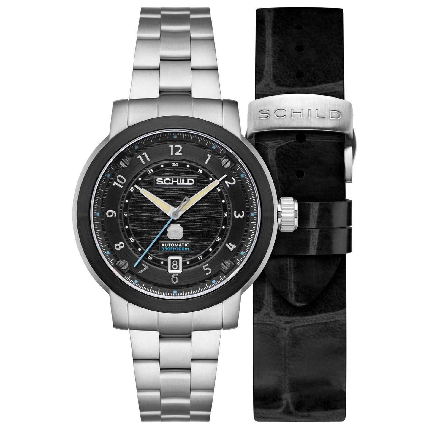 Front view of Schild Heinrich Men's Automatic Watch SC-1014-55